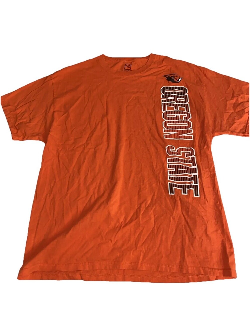 Pro Edge Mens Oregon State T Shirt XL Orange